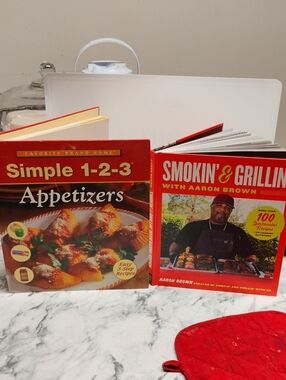 Simple 1-2-3 Appetizers Cookbook - Red